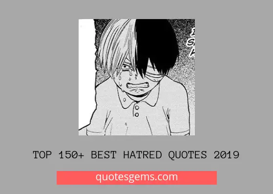 Hatred quotes