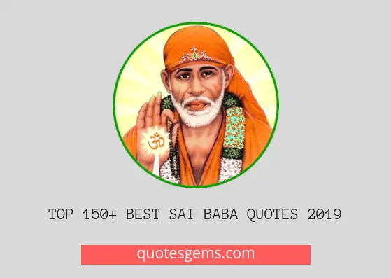 Top 150 Best Shirdi Sai Baba Quotes In Hindi English 2020
