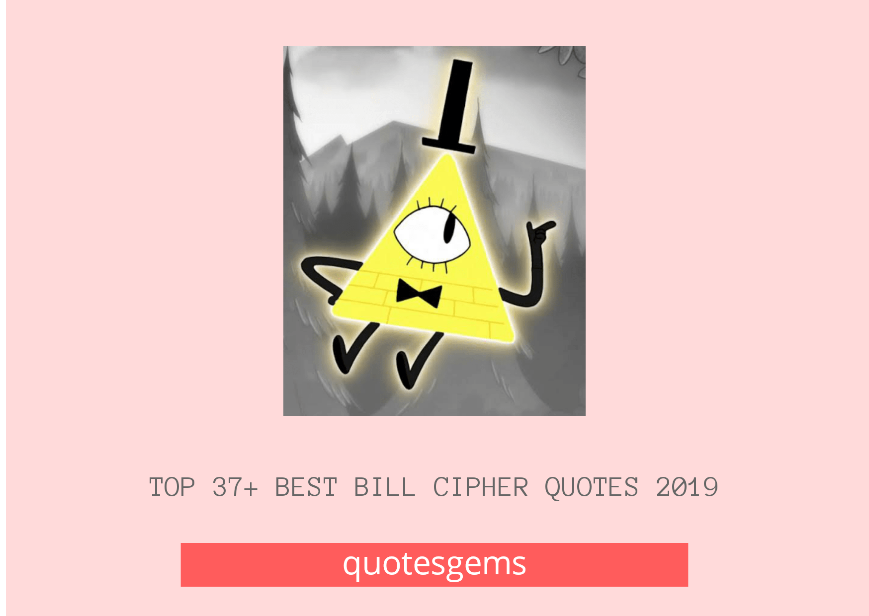 Bill Cipher Quotes